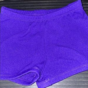 Purple Cheer Briefs for Girls